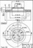 ALFA 60552375 Brake Disc